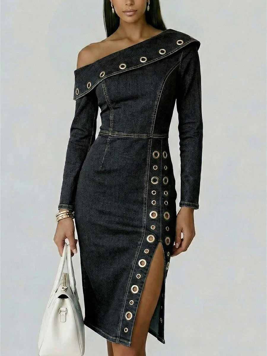 Robe en Denim