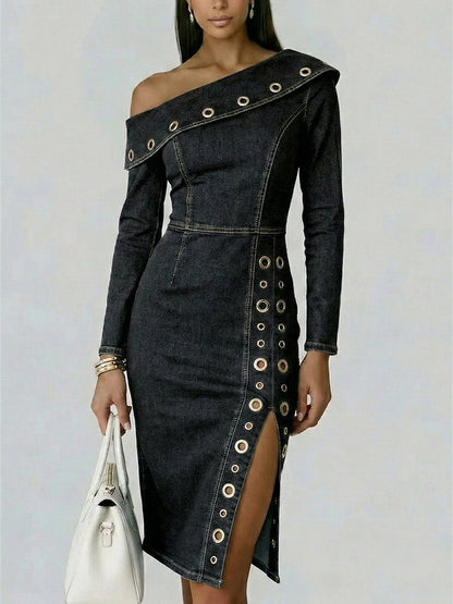 Robe en Denim