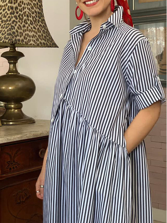 Robe à righe Cosy