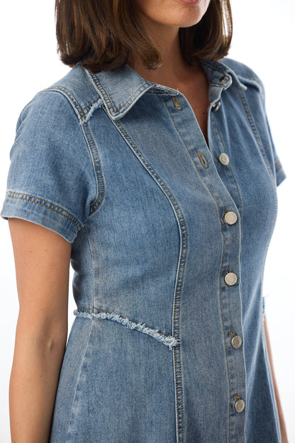 Robe En Denim Lola