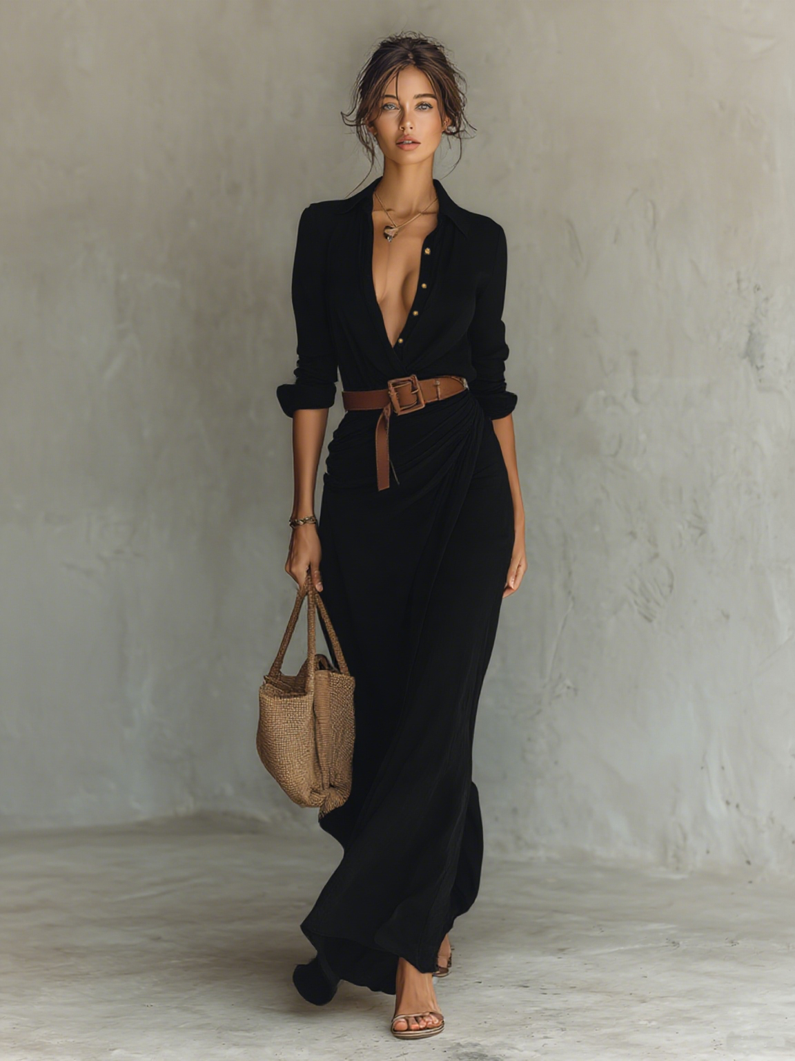 Robe Rosy Élégant
